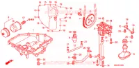 CARTER   POMPE   FILTRE A HUILE pour Honda CB 1100 ABS de 2013