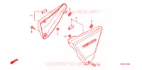 COUVERCLES LATERAUX pour Honda CB 1100 ABS de 2013