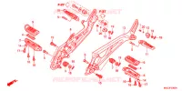 REPOSE PIED pour Honda CB 1100 ABS de 2013