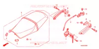 SELLE pour Honda CB 1100 ABS de 2013