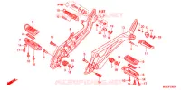 REPOSE PIED pour Honda CB 1100 ABS de 2013