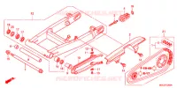 BRAS OSCILLANT pour Honda CB 1100 ABS de 2014