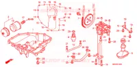 CARTER   POMPE   FILTRE A HUILE pour Honda CB 1100 ABS de 2014