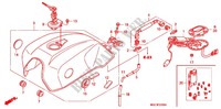RESERVOIR A CARBURANT   POMPE A ESSENCE pour Honda CB 1100 ABS BAD SEEDS de 2015