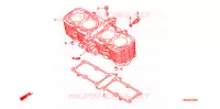 CYLINDRE pour Honda CB 1100 ABS de 2013