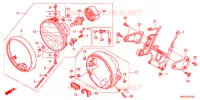 PHARE pour Honda CB 1100 ABS de 2013