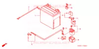 BATTERIE pour Honda CB 1300 SUPER FOUR de 2001