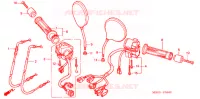COMMODO   LEVIER   CABLE pour Honda CB 1300 SUPER FOUR de 2001