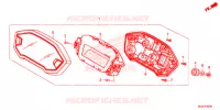 COMPTEUR pour Honda CB 500 X de 2014