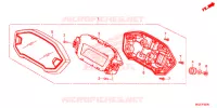 COMPTEUR pour Honda CB 500 X ABS de 2013