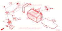 BATTERIE pour Honda CB 500 X ABS de 2013
