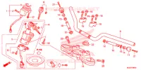 GUIDON   TE DE FOURCHE pour Honda CB 600 F HORNET de 2013