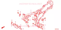 CADRE pour Honda CB 150 INVICTA de 2012