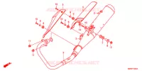 SILENCIEUX D'ECHAPPEMENT pour Honda CB 150 INVICTA de 2012
