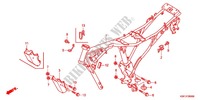 CADRE pour Honda CB 150 UNICORN DAZZLER de 2012