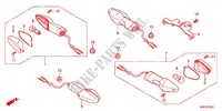 CLIGNOTANT (CBF150MB/MC) pour Honda CB 150 UNICORN DAZZLER de 2012