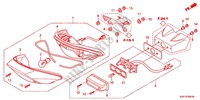 FEU ARRIERE (CBF150MB/MC) pour Honda CB 150 UNICORN DAZZLER de 2012