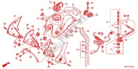 RESERVOIR A CARBURANT (CBF150MB/MC) pour Honda CB 150 UNICORN DAZZLER de 2012