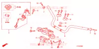 GUIDON   TE DE FOURCHE pour Honda CBF 150 de 2007