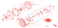 POMPE A HUILE pour Honda CBF 150 de 2007