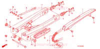 BRAS OSCILLANT pour Honda CBF 150 de 2016