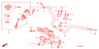 GUIDON   TE DE FOURCHE pour Honda CBF 150 de 2016