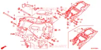 CADRE pour Honda CBR 1000 RR ABS TRICOLORE de 2013