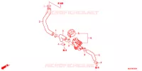 VALVE DE COMMANDE D'INJECTION D'AIR pour Honda CBR 1000 RR ABS TRICOLOUR de 2013