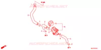 VALVE DE COMMANDE D'INJECTION D'AIR pour Honda CBR 1000 RR ABS TRICOLOUR de 2013