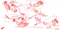 CLIGNOTANT pour Honda CBR 1000 RR ABS REPSOL de 2013