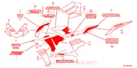 AUTOCOLLANTS (CBR1000RRD/RAD) (REPSOL) pour Honda CBR 1000 RR ABS REPSOL de 2013