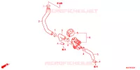 VALVE DE COMMANDE D'INJECTION D'AIR pour Honda CBR 1000 RR FIREBLADE TRICOLORE de 2013