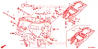 CADRE pour Honda CBR 1000 RR TRICOLOR de 2013