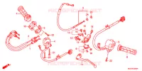 LEVIER DE GUIDON   CABLE   COMMODO pour Honda CBR 1000 RR REPSOL de 2013