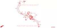 VALVE DE COMMANDE D'INJECTION D'AIR pour Honda CBR 1000 RR REPSOL de 2013