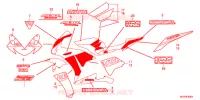 AUTOCOLLANTS (CBR1000RRD/RAD) (REPSOL) pour Honda CBR 1000 RR REPSOL de 2013