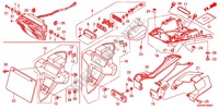 FEU ARRIERE pour Honda CBR 1000 RR RED de 2012