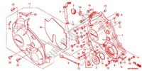 CARTER MOTEUR DROIT pour Honda CBR 1000 RR VERMELHO PRETO de 2012