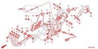 SILENCIEUX D'ECHAPPEMENT (CBR1000RRC/D/RAC/D) pour Honda CBR 1000 RR FIREBLADE RED de 2012