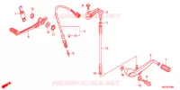 PEDALE pour Honda CBR 1000 RR FIREBLADE BRANCO de 2012
