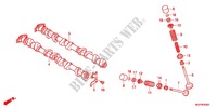 ARBRE A CAMES   SOUPAPE pour Honda CBR 1000 RR FIREBLADE RED de 2012