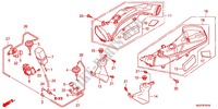 CONDUITS D'ADMISSION pour Honda CBR 1000 RR FIREBLADE VERMELHO de 2012