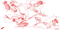 CLIGNOTANT pour Honda CBR 1000 RR de 2012