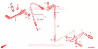 PEDALE pour Honda CBR 1000 RR de 2012