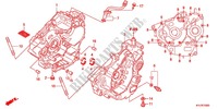 CARTER MOTEUR pour Honda CBR 250 R ABS NOIRE de 2013