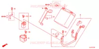 BATTERIE pour Honda CBR 250 R ABS BLACK de 2013