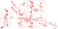 GUIDON   TE DE FOURCHE pour Honda CBR 250 R ABS BLACK de 2013