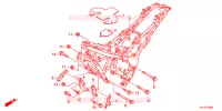 CADRE pour Honda CBR 250 R ABS REPSOL de 2013