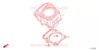 CYLINDRE pour Honda CBR 250 R ABS REPSOL de 2013