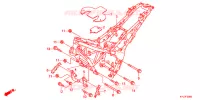 CADRE pour Honda CBR 250 R ABS REPSOL de 2013